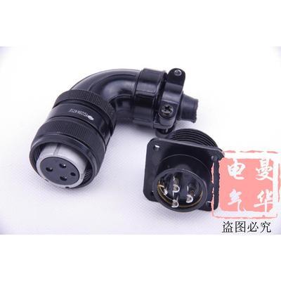 明威广数华大伺服电机航空接头YD28系列 高可靠连接方案引领工业自动化